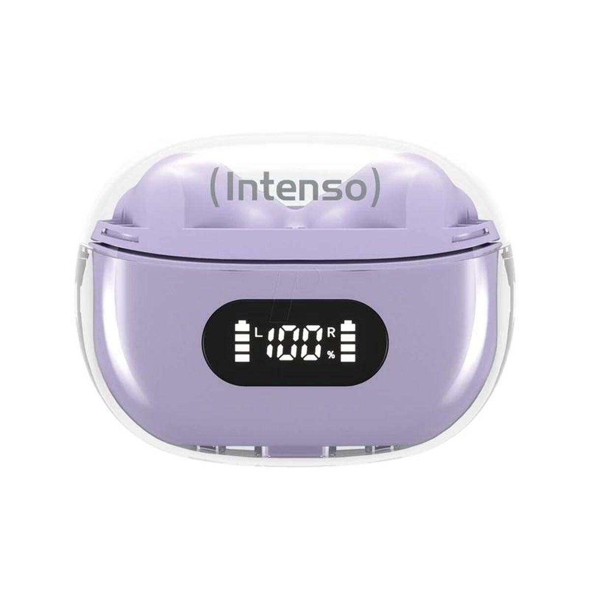 Auriculares com microfone INTENSO Buds Plus Violeta